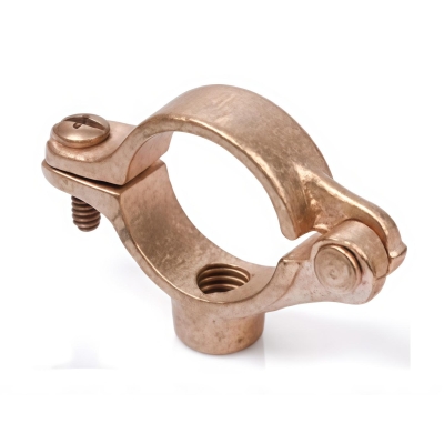 Hinged Spring Ring Copper Plated