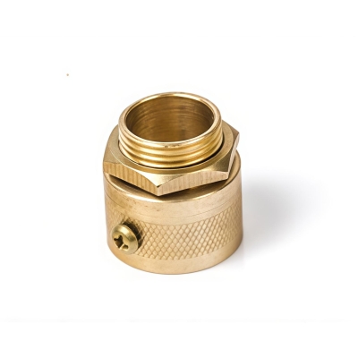 1-Part Brass Male Adaptor w_Loc