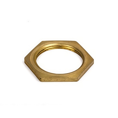 Hex Locknut,Brass